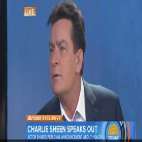 Charlie Sheen é positivo, HIV positivo
