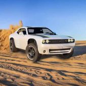 Dodge Challenger Muscle Car e Off-Road