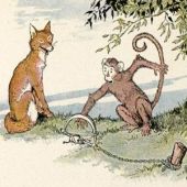 Fábulas de Esopo - A Raposa e o Macaco