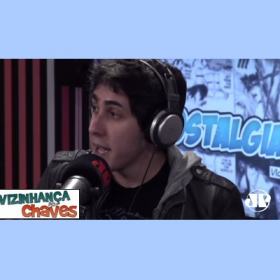 Felipe Castanhari conversou sobre Chaves na rádio Jovem Pan