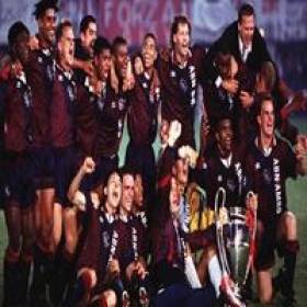 Final histórica UEFA Champions League 1994-95 Ajax 1x0 Milan