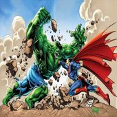 HULK VS SUPERMAN - QUEM VENCERIA ESTA LUTA?