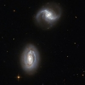 Imagem: galáxias inseparáveis
