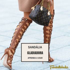 Inspirações e dicas sobre como usar a sandália gladiadora