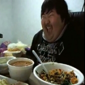 Koreano adora a sua comida