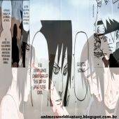 Mangá Naruto - Capítulo 694 - Naruto e Sasuke