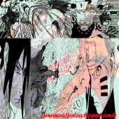 Mangá Naruto - Capítulo 695 - Naruto e Sasuke (2)