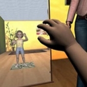 Realidade virtual coloca adultos no mundo das crianças (video)